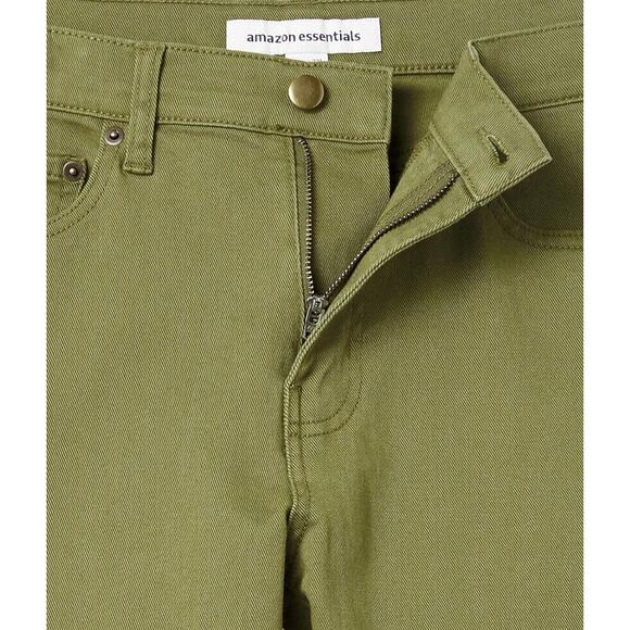 Amazon Essentials Men's Slim-Fit Stretch Jean Washed Green 31X32 NWT - Picture 4 of 8